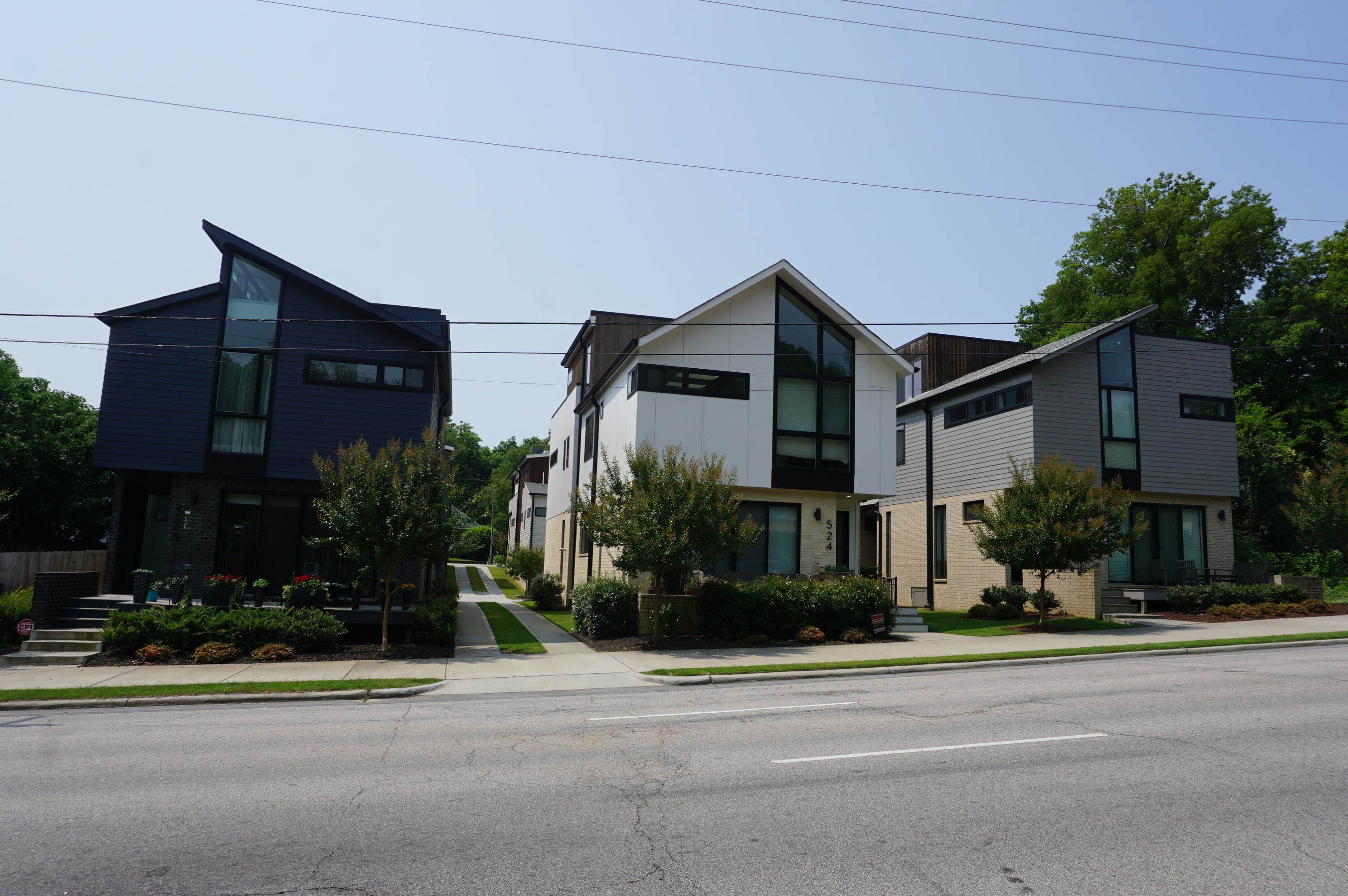 523 East Edenton Street Raleigh, NC 27601 - Photo 5 of 53 front view of house with a yard and of trees