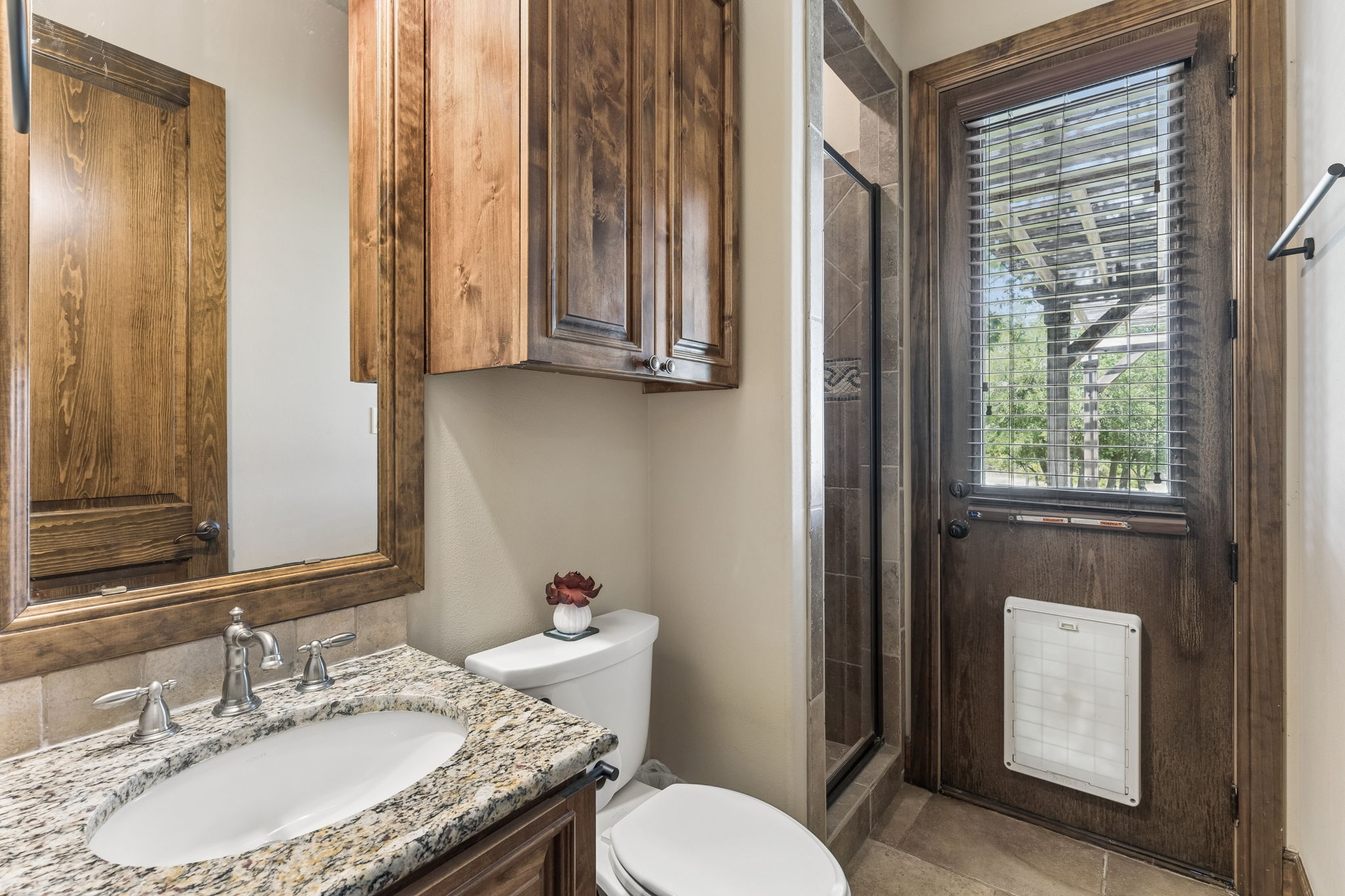 438 Patricia Road Georgetown, TX 78628 - Photo 26 of 36 4th bathroom, including separate shower w/ access to back porch. Think swimming pool. . . .