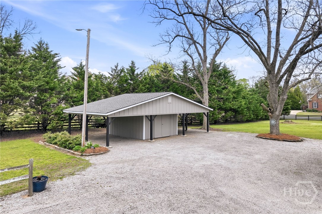 1481 Hodges Mill Road Watkinsville, GA 30677 - Photo 18 of 57 New carport/garage with interior storage