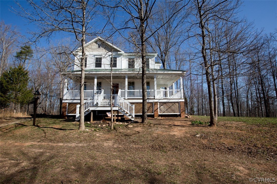 5880 Crumptown Road Farmville, VA 23901 - Photo 3 of 45 a view of a house with a yard balcony and sitting area