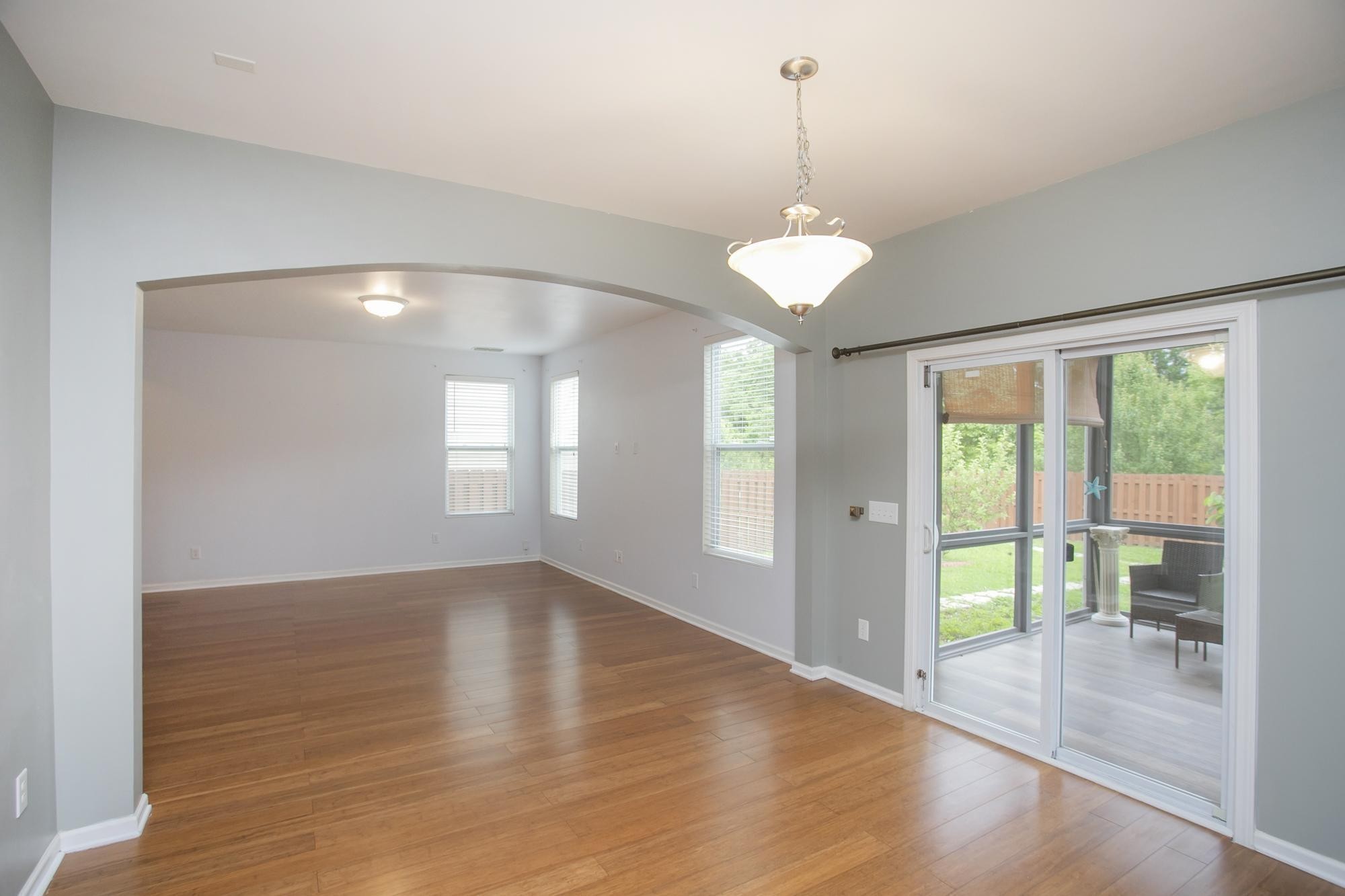3601 Harpeth Springs Drive Nashville, TN 37221 - Photo 14 of 55 a view of an empty room with wooden floor and a window