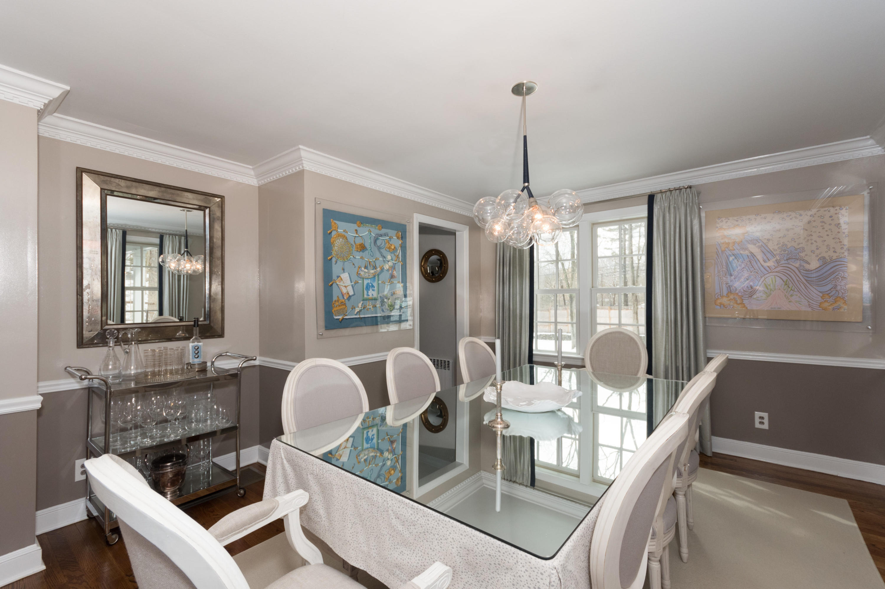 183 Smith Ridge Road New Canaan, CT 06840 - Photo 6 of 30 a dining room with furniture and window