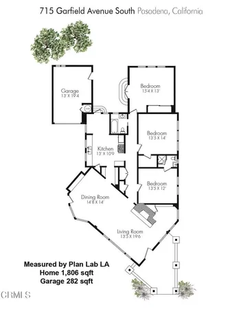 $1,528,000 | 715 Garfield Avenue, South Pasadena, CA 91030