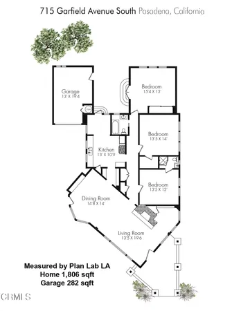 $1,528,000 | 715 Garfield Avenue, South Pasadena, CA 91030
