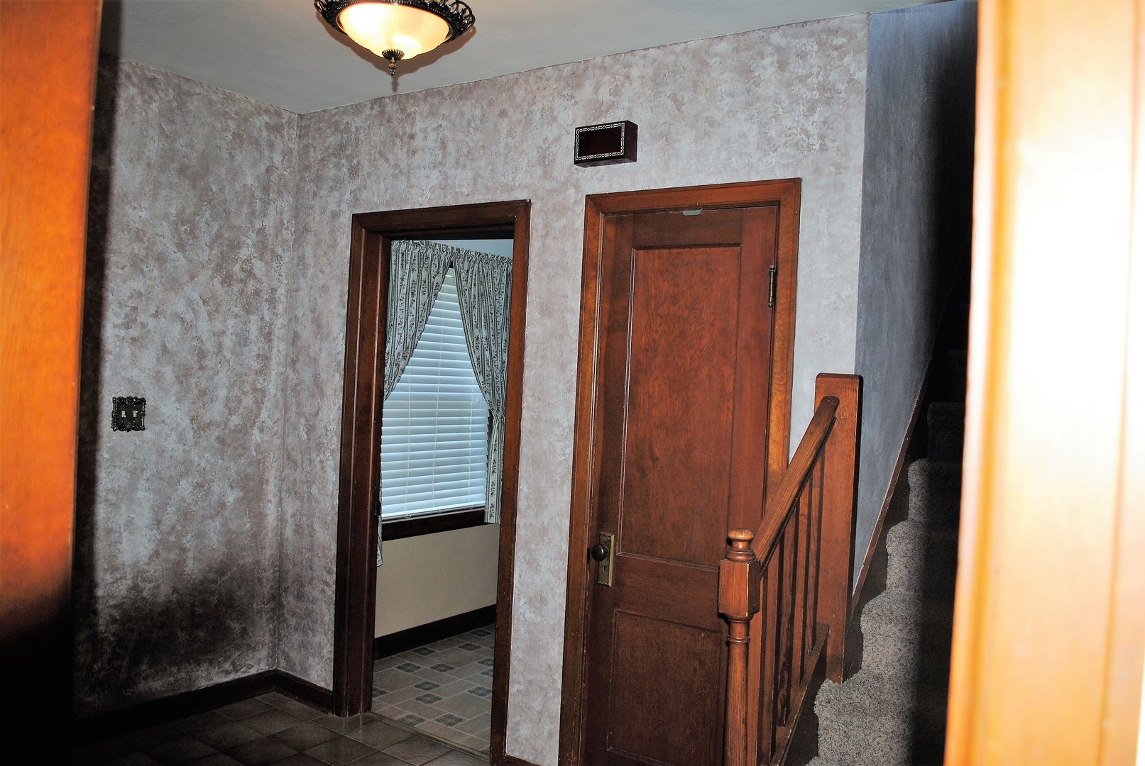 208 Ridge Street Mount Carroll, IL 61053 - Photo 12 of 16 a view of a hallway with entryway