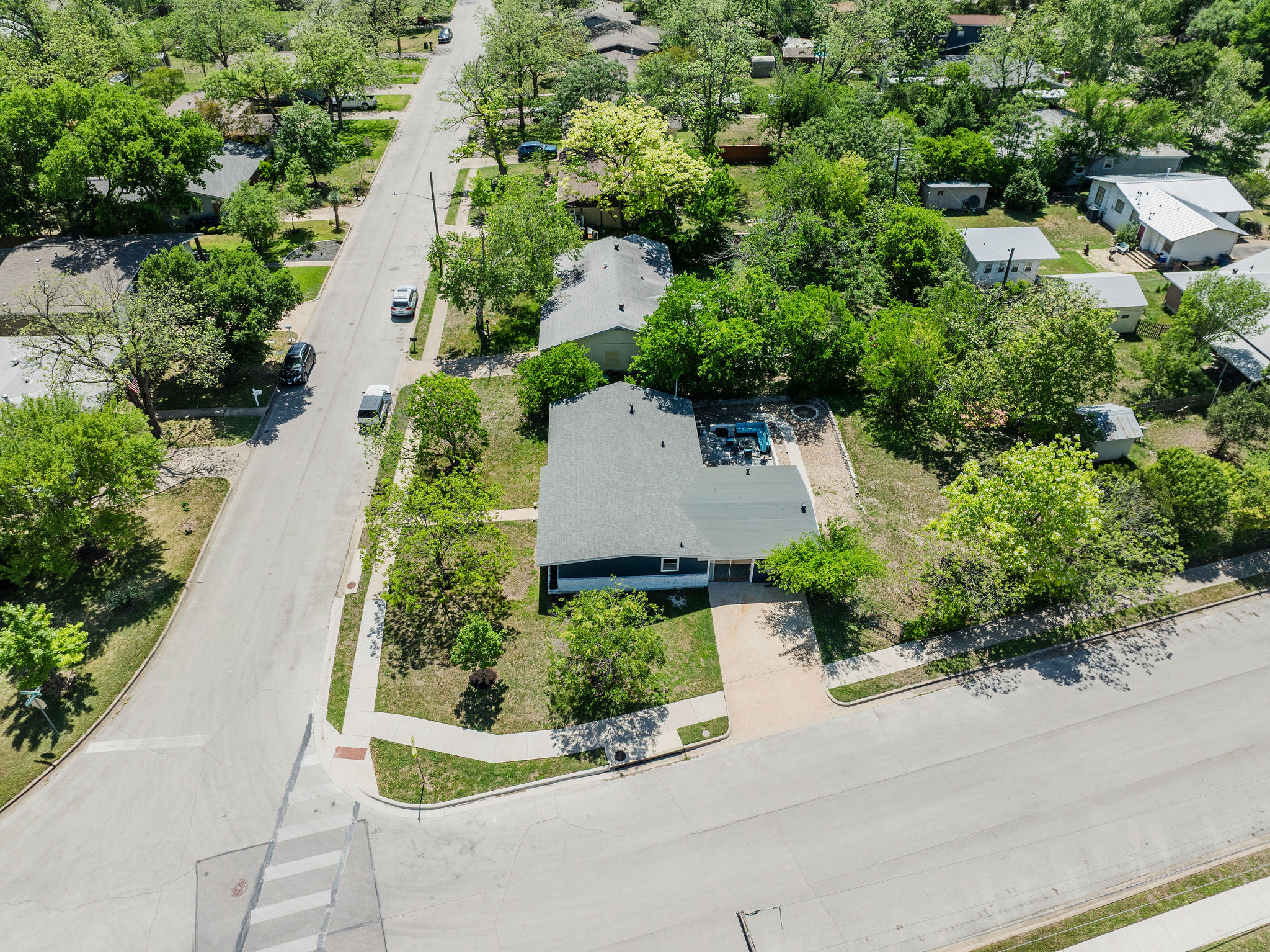 7706 Delafield Lane Austin, TX 78752 - Photo 3 of 28 Aerial view