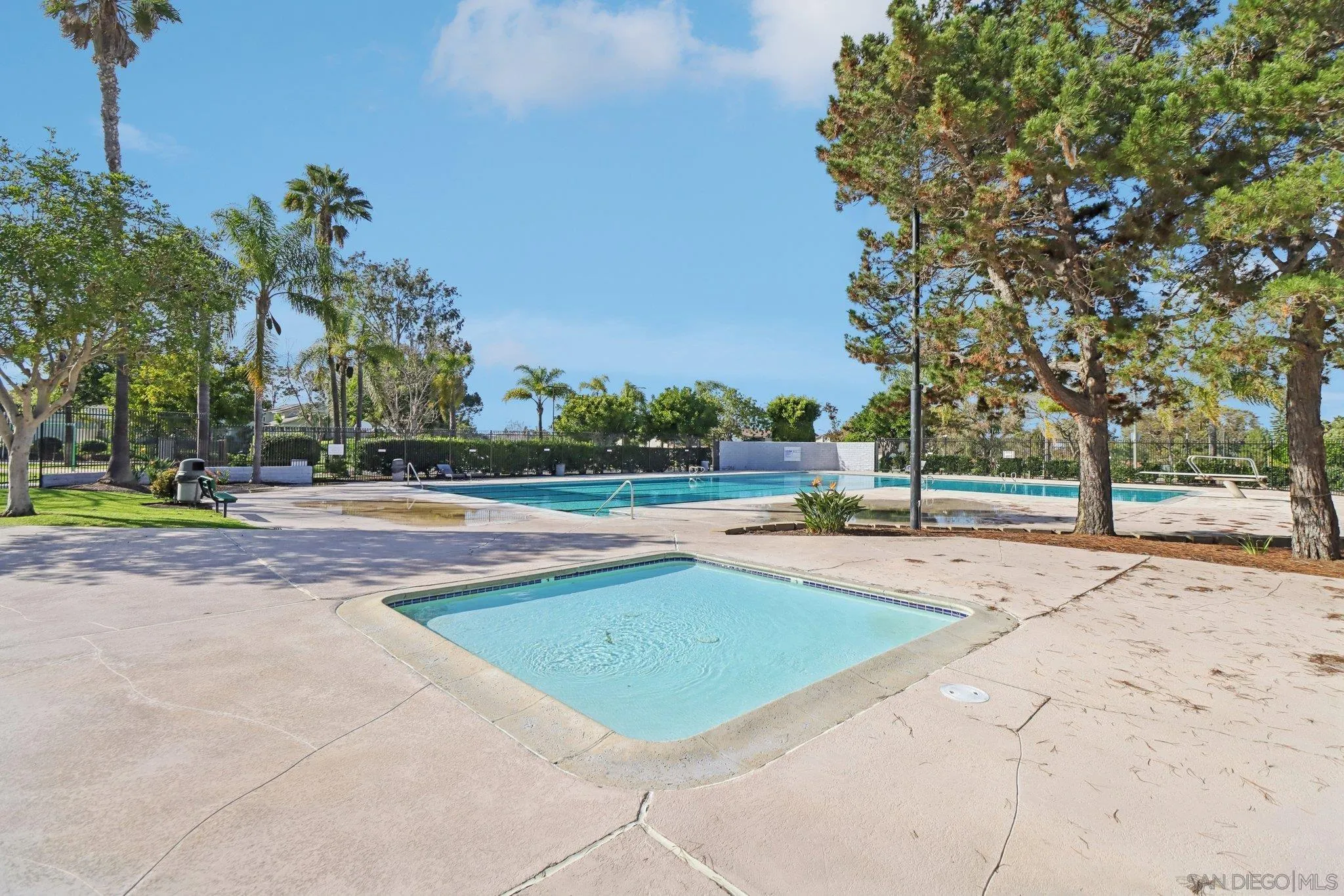 324 Countrywood Lane Encinitas, CA 92024 - Photo 30 of 42 a view of a swimming pool and a yard