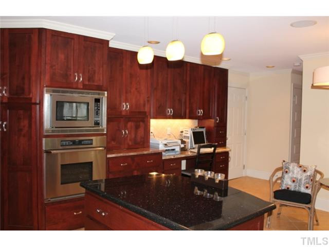 2304 Valley Forge Road, Unit LT34 Raleigh, NC 27615 - Photo 5 of 25 Double Convection Wall Ovens, Built-In Desk Kitchen