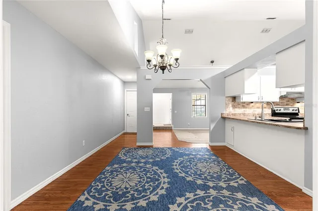 a very nice looking room with a large window