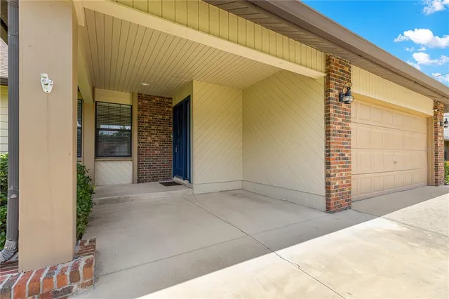 a view of entrance gate of building