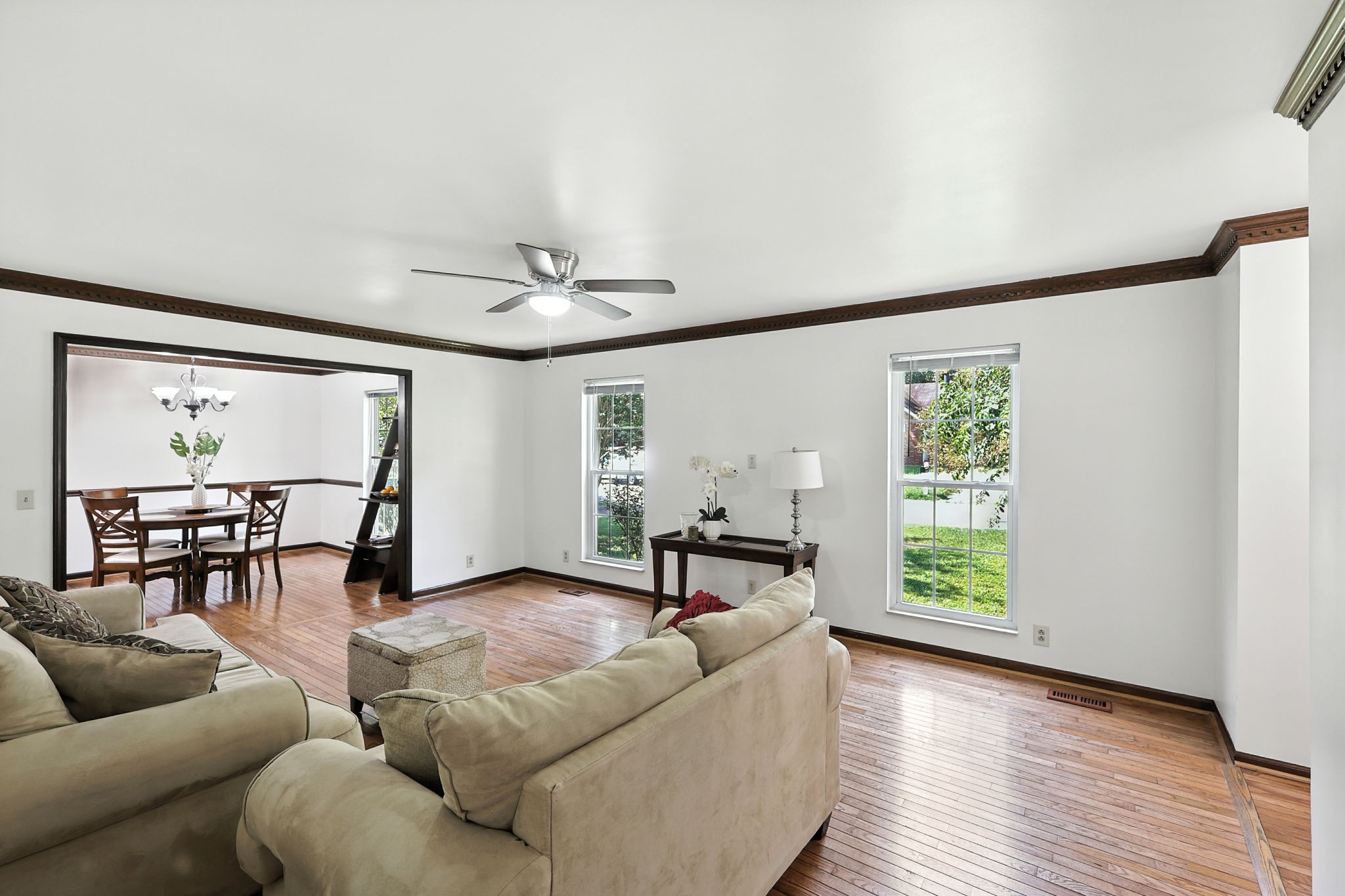 1121 Jacksons Valley Road Hermitage, TN 37076 - Photo 24 of 38 a living room with furniture and a large window
