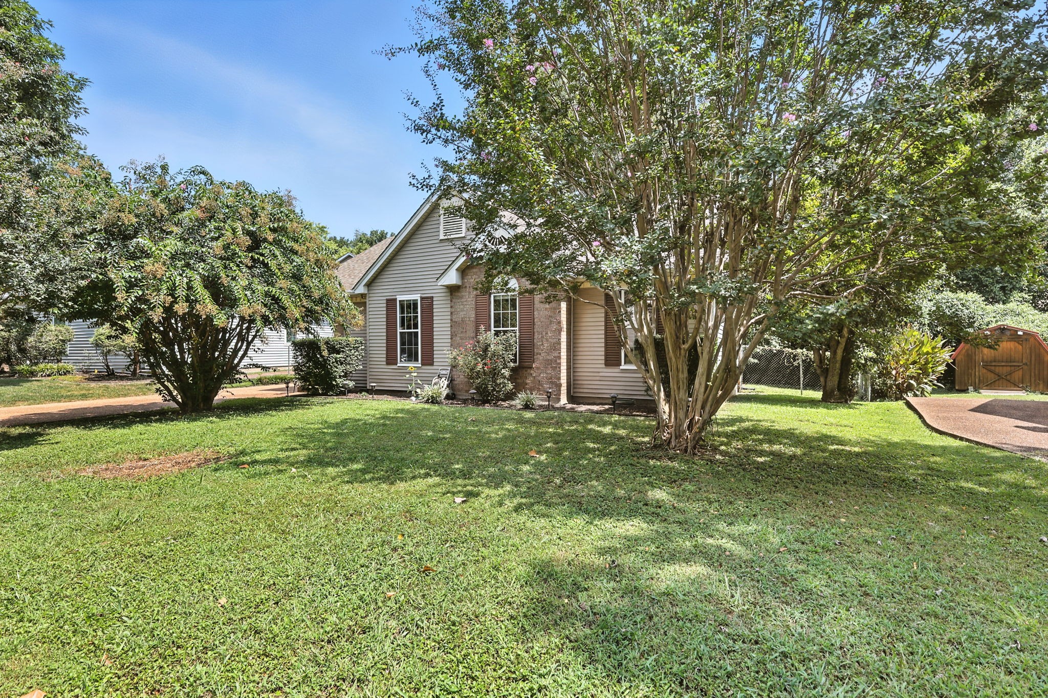 1121 Jacksons Valley Road Hermitage, TN 37076 - Photo 3 of 38 a view of backyard of house with green space