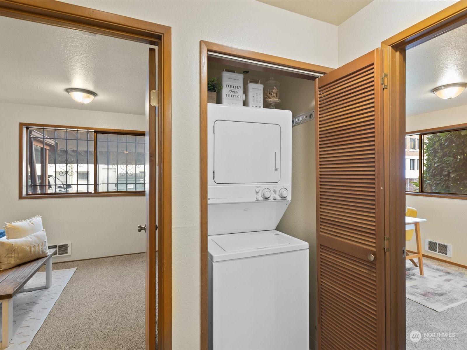 2619 Rucker Avenue, Unit 2 Everett, WA 98201 - Photo 22 of 39 a view of washer and dryer near a bedroom