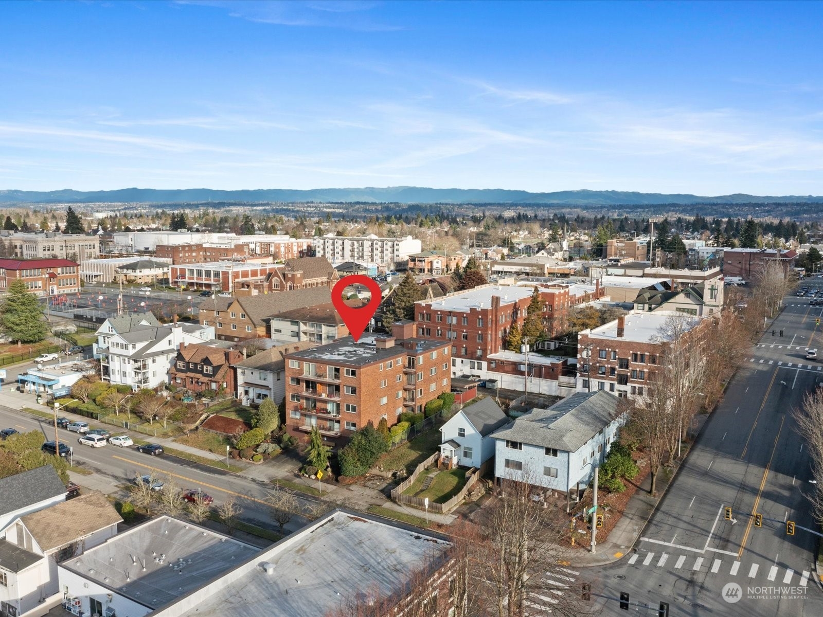 2619 Rucker Avenue, Unit 2 Everett, WA 98201 - Photo 37 of 39 an aerial view of a city