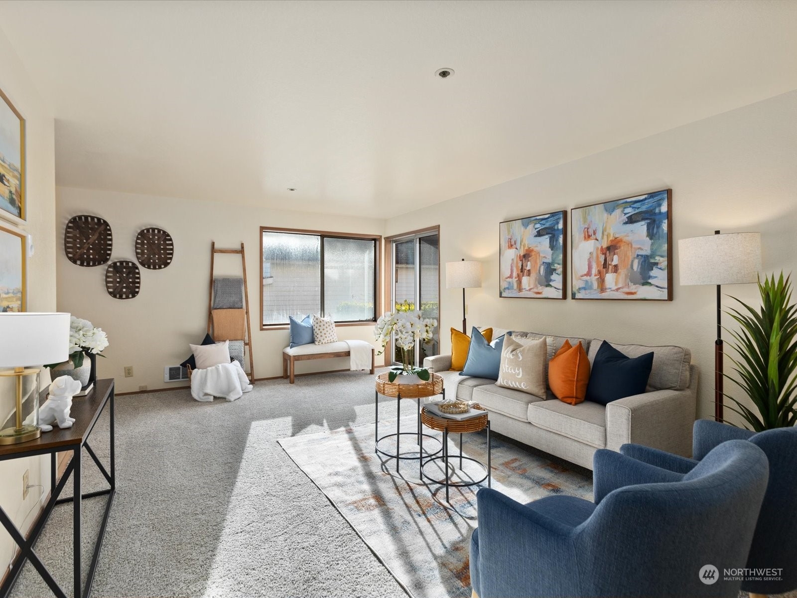 2619 Rucker Avenue, Unit 2 Everett, WA 98201 - Photo 9 of 39 a living room with furniture and a large window