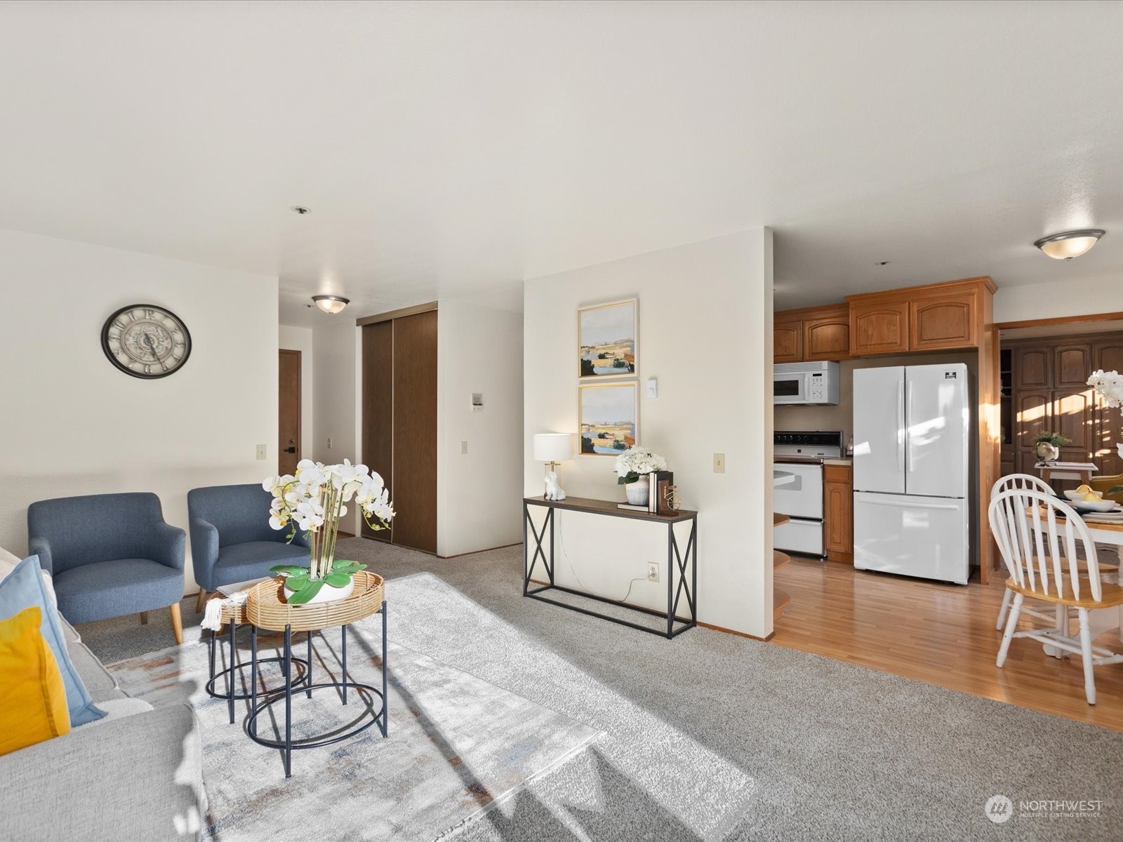 2619 Rucker Avenue, Unit 2 Everett, WA 98201 - Photo 10 of 39 a living room with furniture and wooden floor