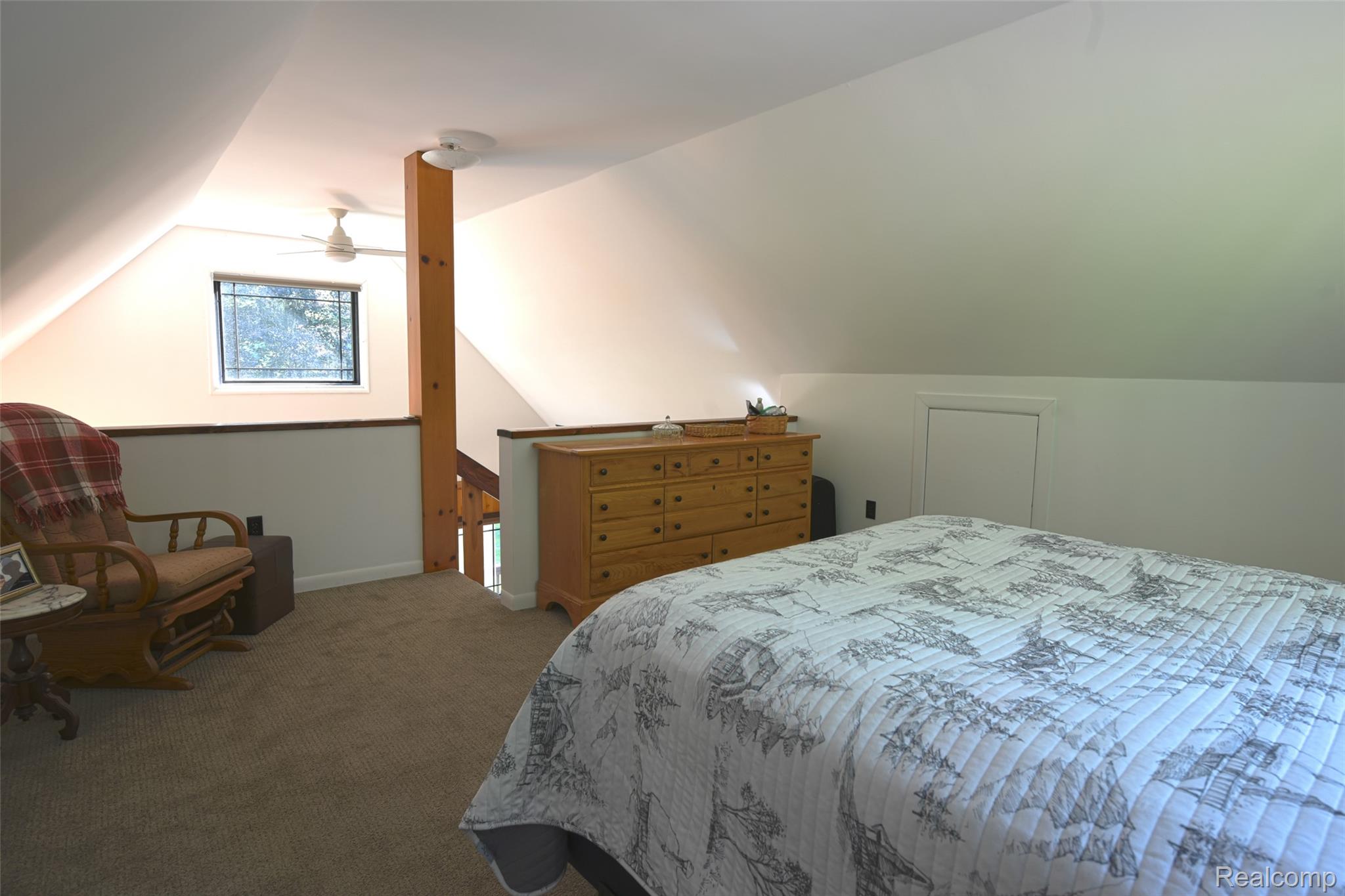 5799 Goodar Road South Branch, MI 48761 - Photo 28 of 58 open Lofted bedroom area with built-in dresser and side storage area