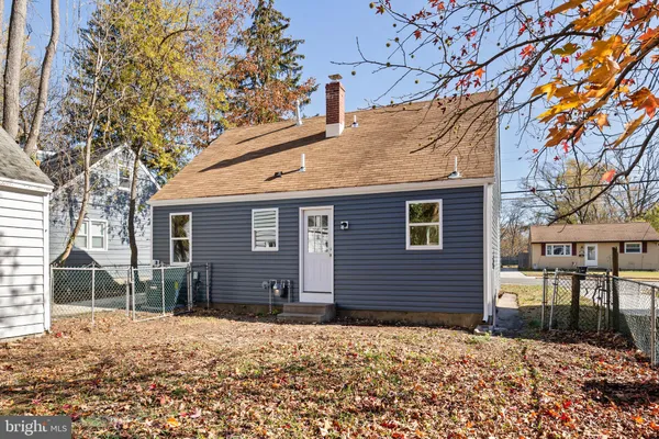 a backyard of a house