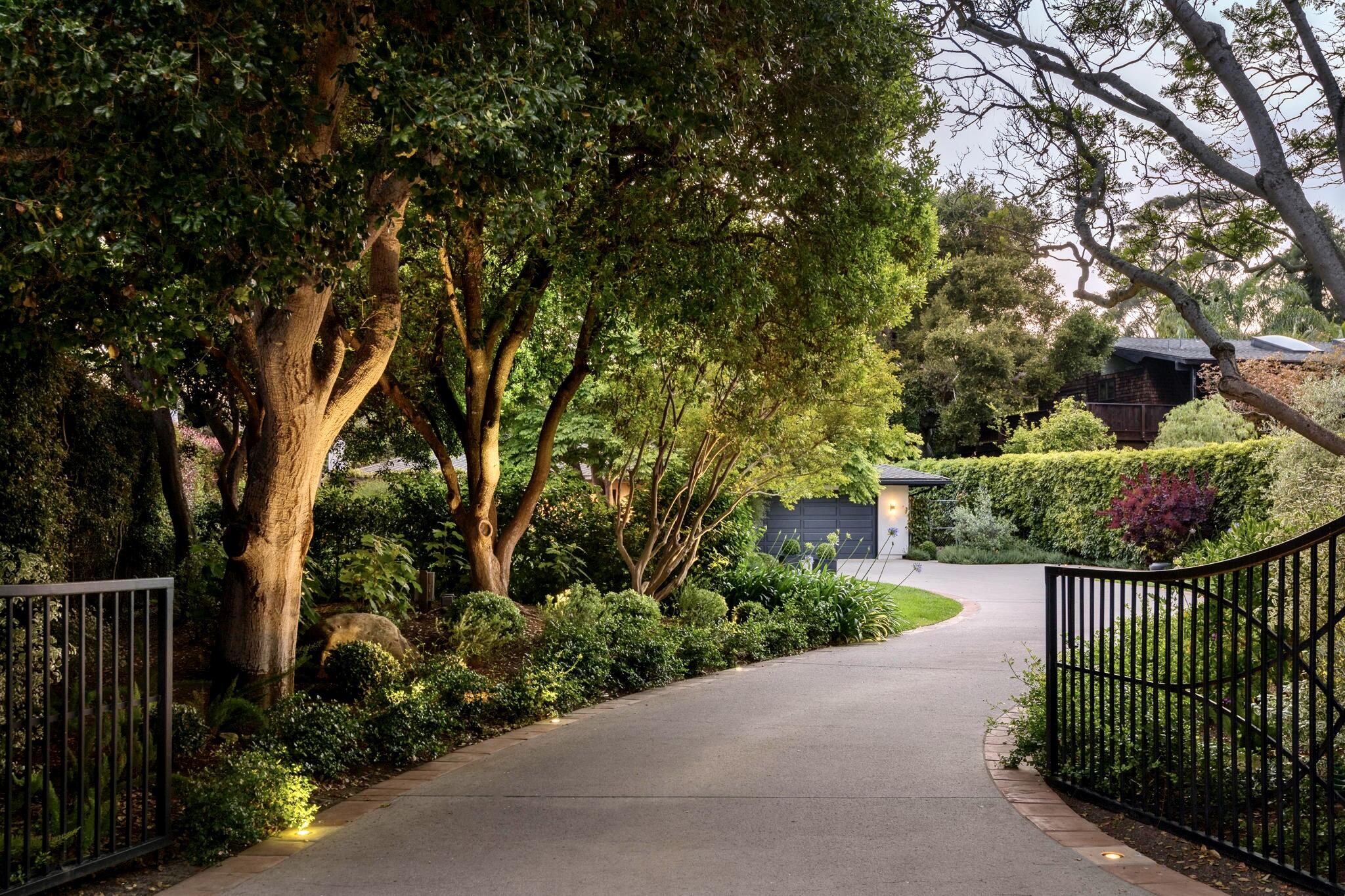 135 Pomar Lane Montecito, CA 93108 - Photo 1 of 29 a view of a garden and trees