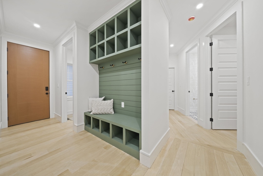293 Cross Street Norwell, MA 02061 - Photo 16 of 42 a view of an empty room with wooden floor and closet