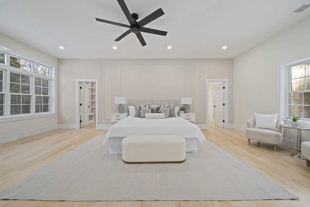 293 Cross Street Norwell, MA 02061 - Photo 27 of 42 a bedroom with a large bed and a window