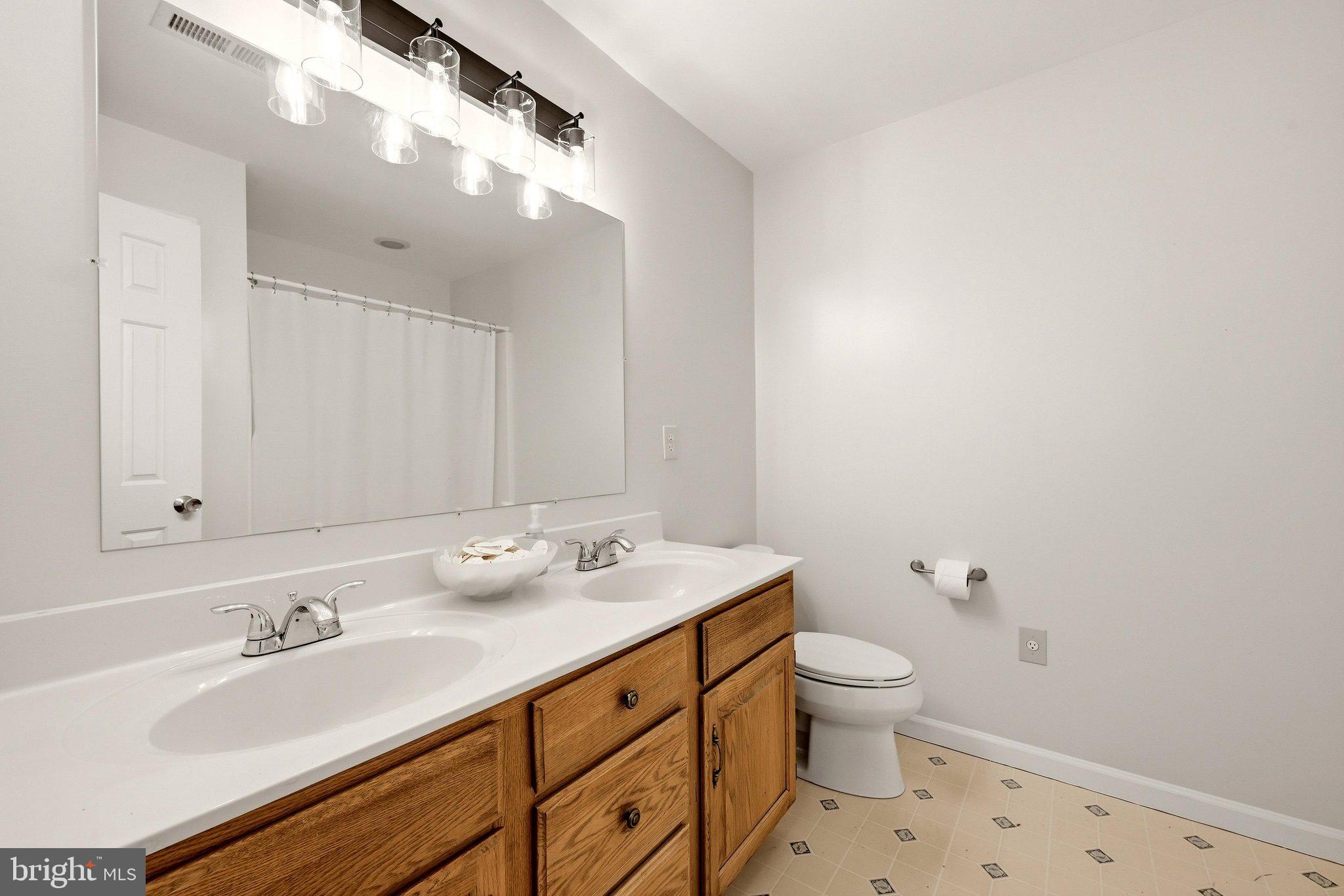 2983 Old Winchester Road Boyce, VA 22620 - Photo 34 of 98 The hall bath has a double bowl vanity.