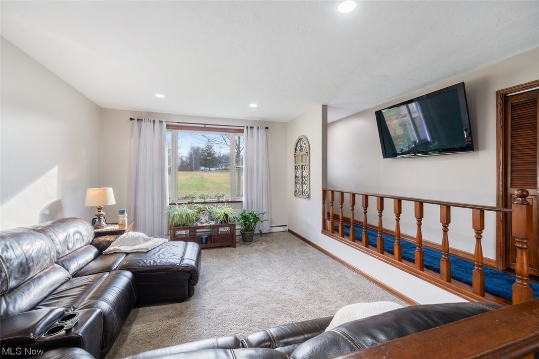 8221 Stone Road Medina, OH 44256 - Photo 2 of 35 View of carpeted living room
