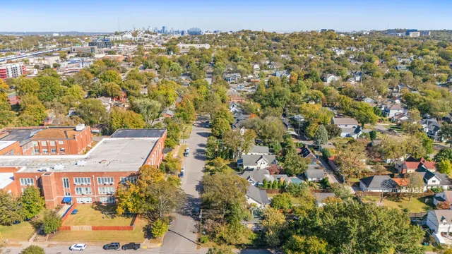 a view of city and ocean