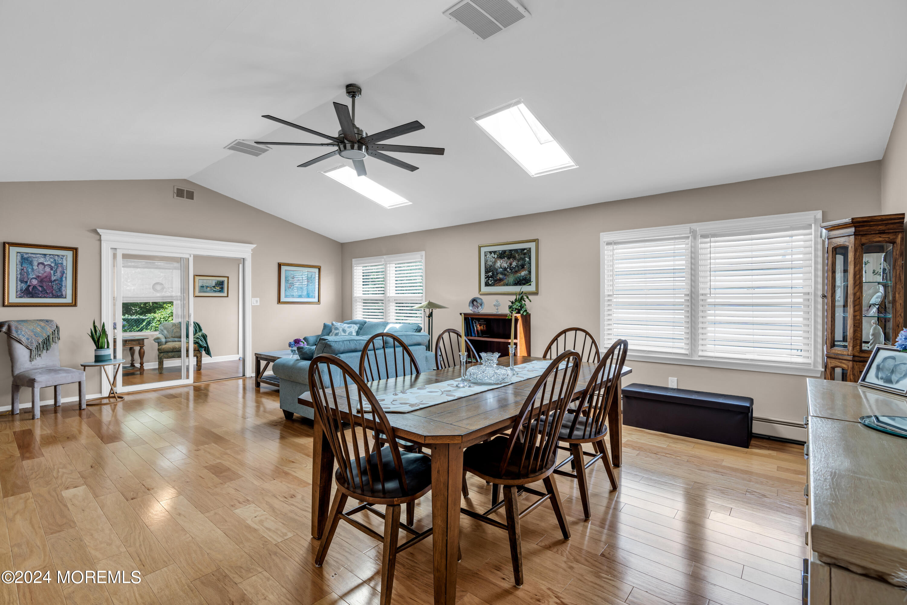 8 Deer Run Lane Brick, NJ 08724 - Photo 14 of 42 a view of a dining room with furniture window and wooden floor