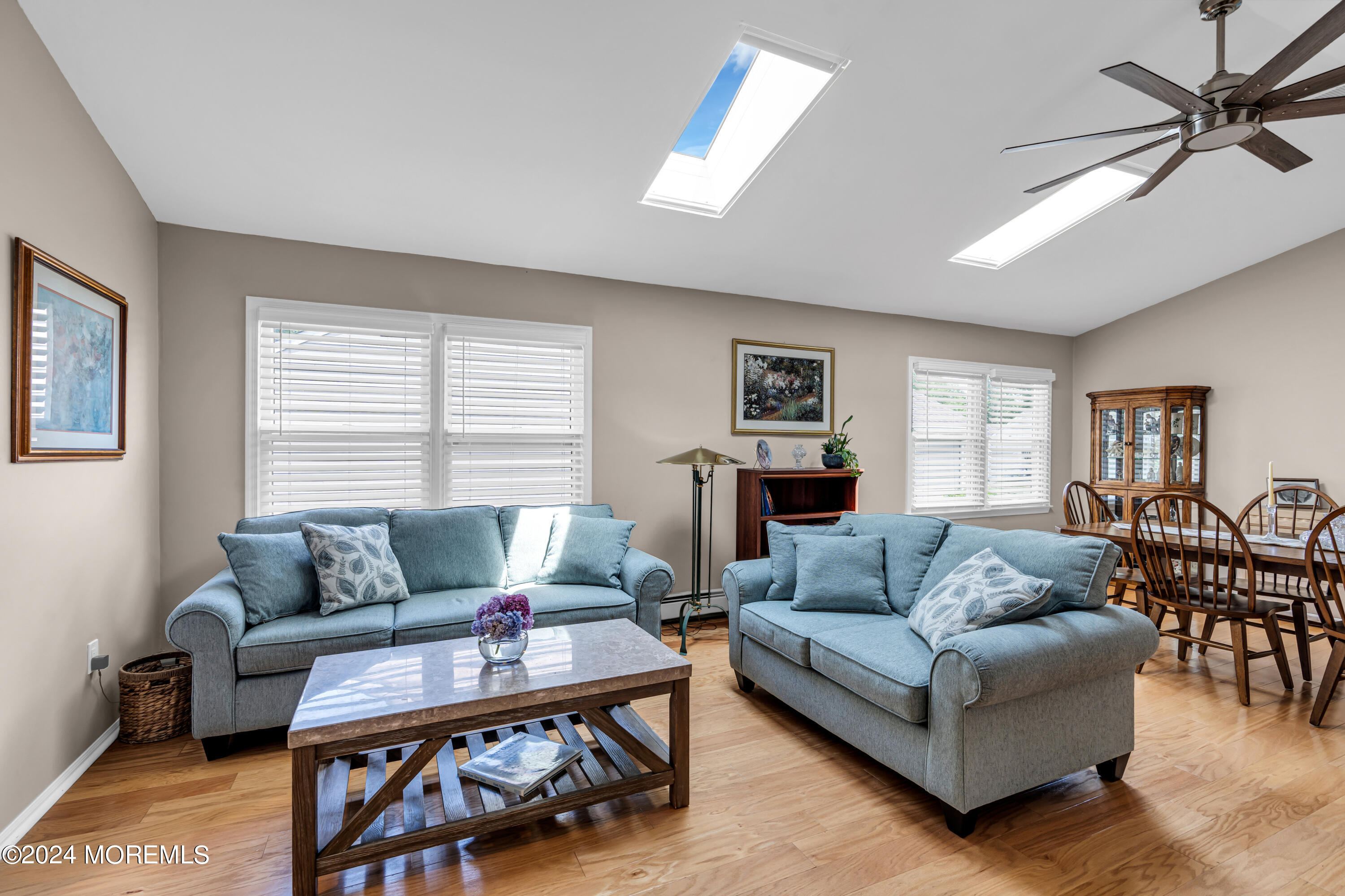 8 Deer Run Lane Brick, NJ 08724 - Photo 19 of 42 a living room with furniture and a wooden floor
