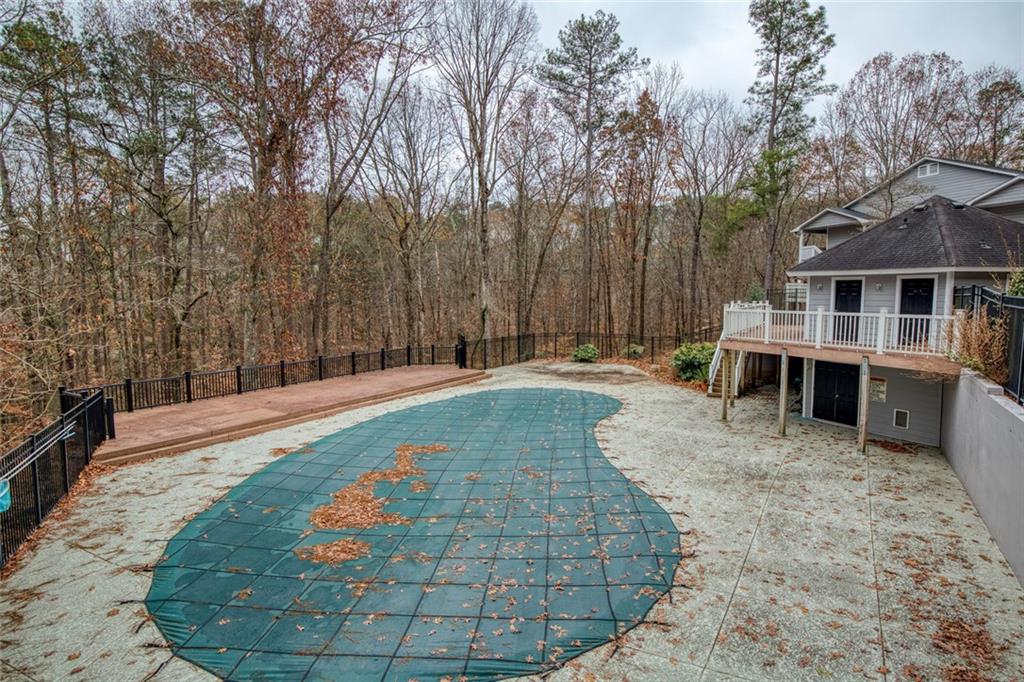310 Natchez Trace Atlanta, GA 30350 - Photo 29 of 55 a view of outdoor space yard and porch