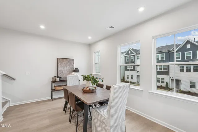 a view of a balcony with a pot