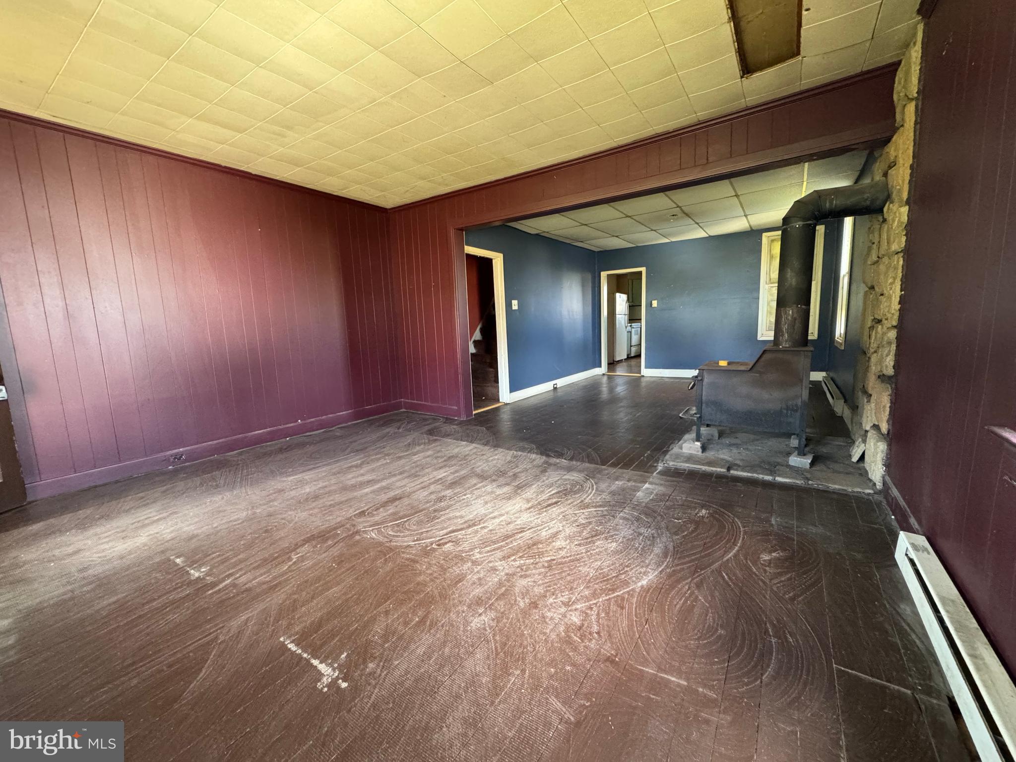 1951 Park Street Dover, PA 17315 - Photo 13 of 38 a view of large hall with wooden floor