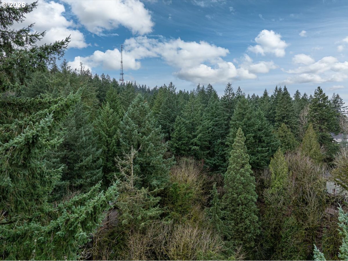 3014 Southwest Nottingham Drive Portland, OR 97201 - Photo 19 of 22 an aerial view of houses covered in trees