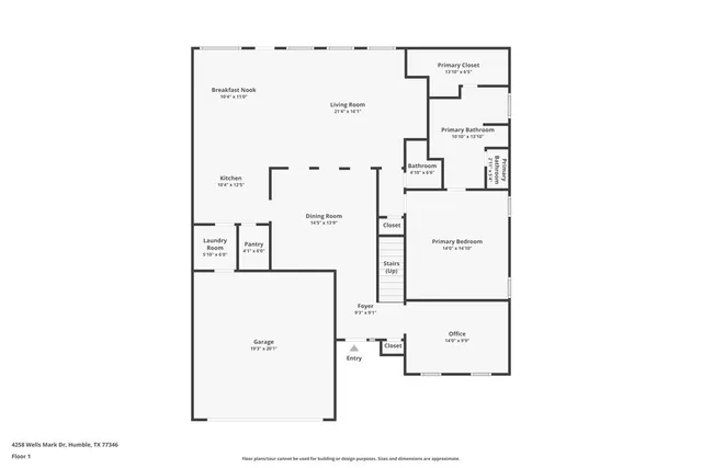 $2,185 | 4258 Wells Mark Drive, Humble, TX 77346