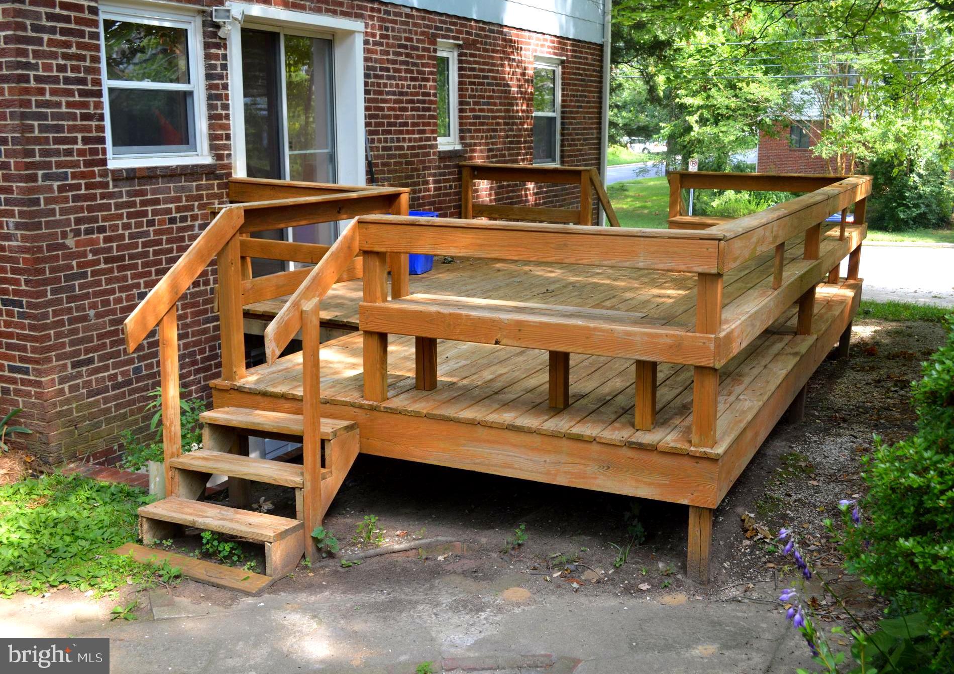 9115 Wire Avenue Silver Spring, MD 20901 - Photo 7 of 46 Large deck off of kitchen
