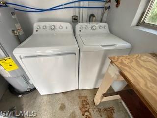 27677 Okeana Street, Unit 6 Bonita Springs, FL 34134 - Photo 23 of 31 a utility room with dryer and washer
