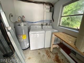 27677 Okeana Street, Unit 6 Bonita Springs, FL 34134 - Photo 24 of 31 a utility room with dryer and washer