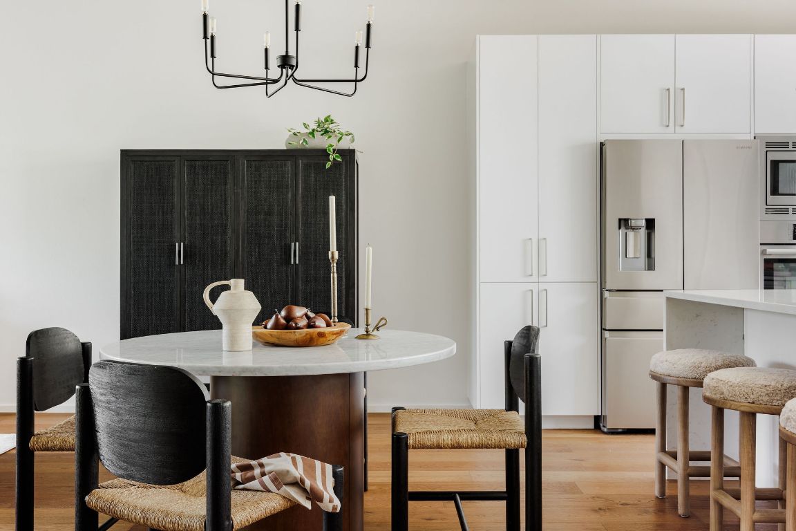 3100 Menchaca Road, Unit 6 Austin, TX 78704 - Photo 10 of 30 a view of a dining room with furniture and wooden floor