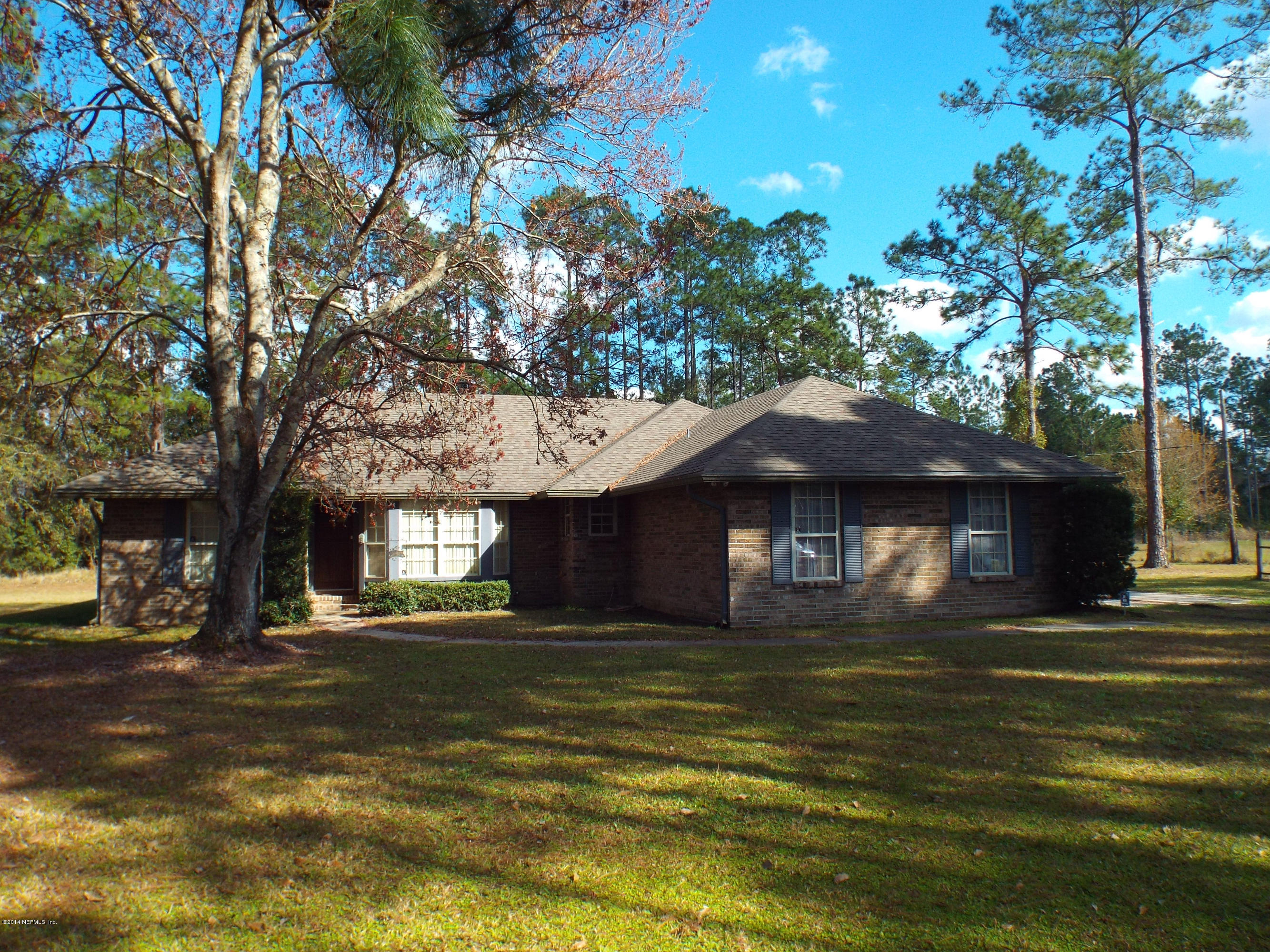 Home situated on 1.36 acres
