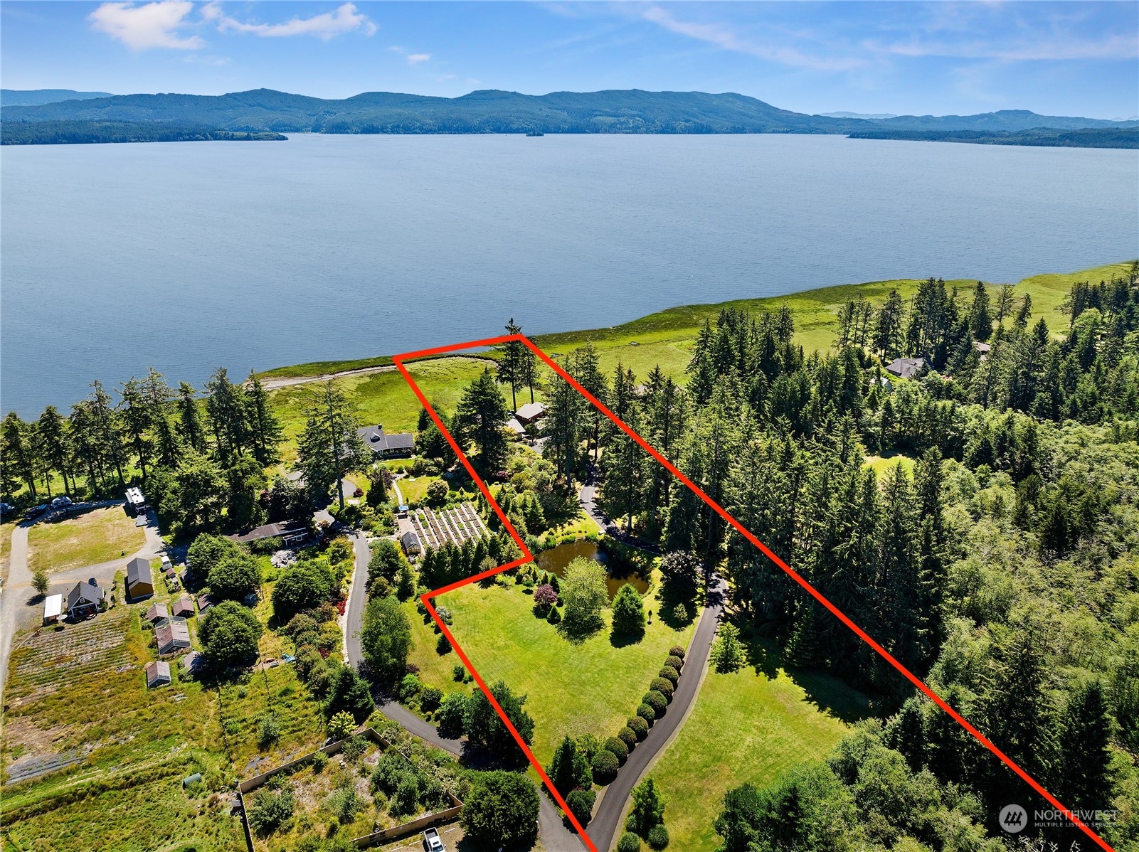15550 Sandridge Road Long Beach, WA 98631 - Photo 36 of 36 a view of mountain with a lake