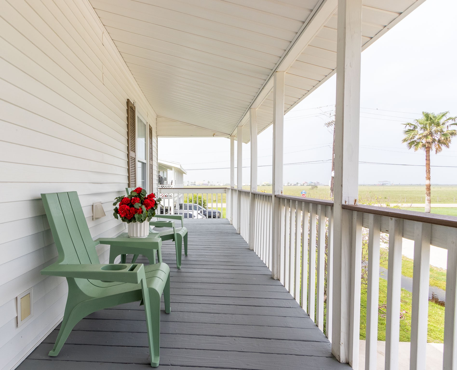 16721 Edward Teach Road Jamaica Beach, TX 77554 - Photo 16 of 49 front porch w/bay views