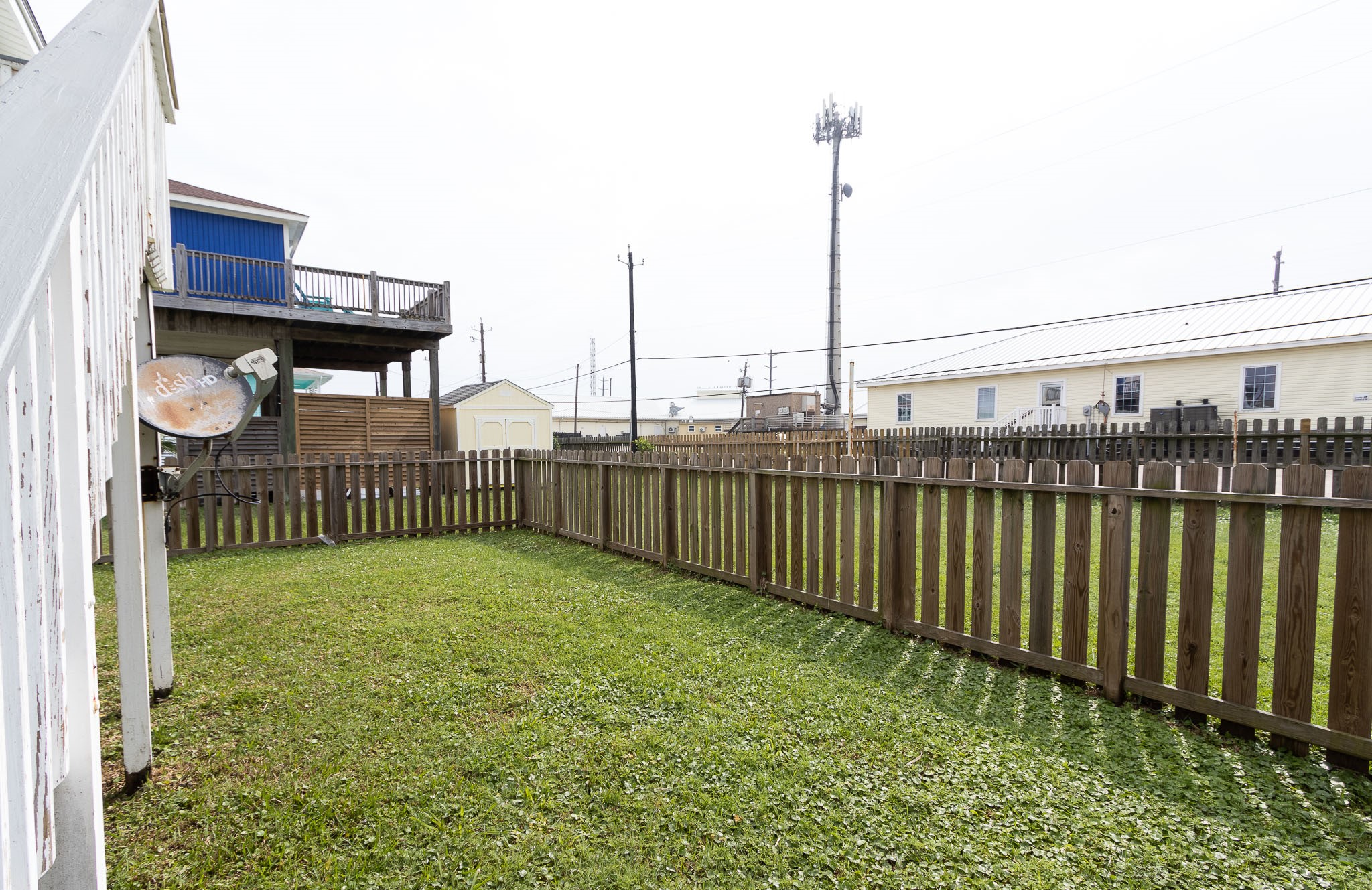 16721 Edward Teach Road Jamaica Beach, TX 77554 - Photo 29 of 49 back yard