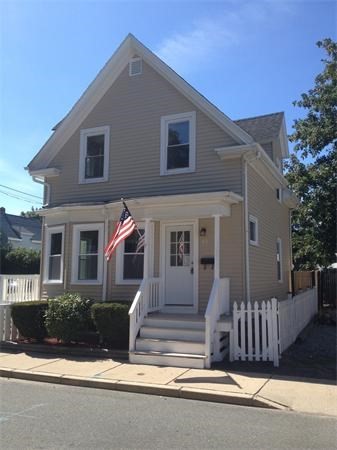 a front view of a house with entryway