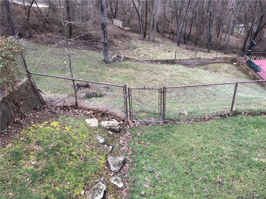 509 Highview Road Pittsburgh, PA 15234 - Photo 22 of 22 Back yard, partially fenced