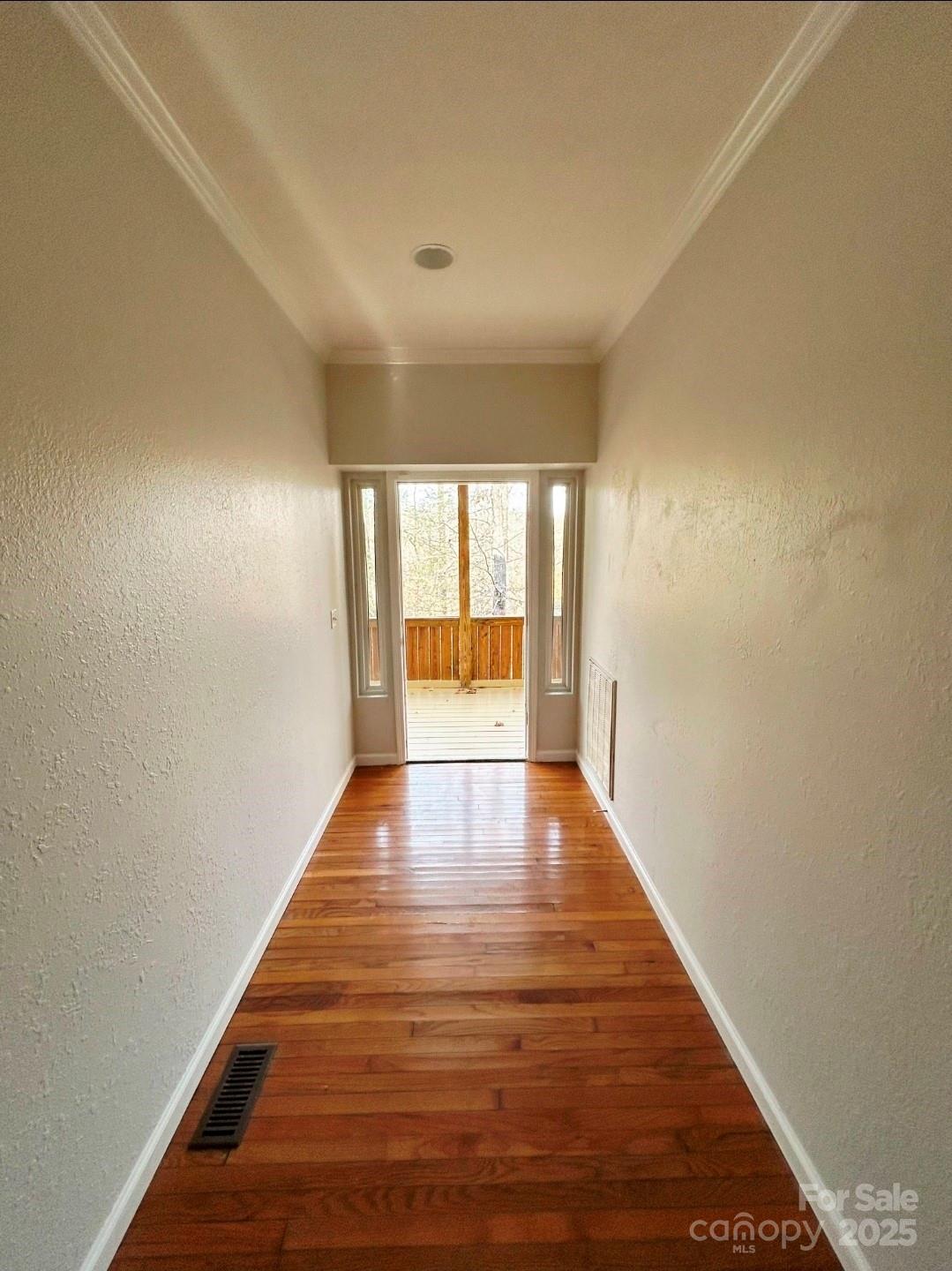 178 Levi Road Columbus, NC 28722 - Photo 17 of 36 a view of hallway with wooden floor