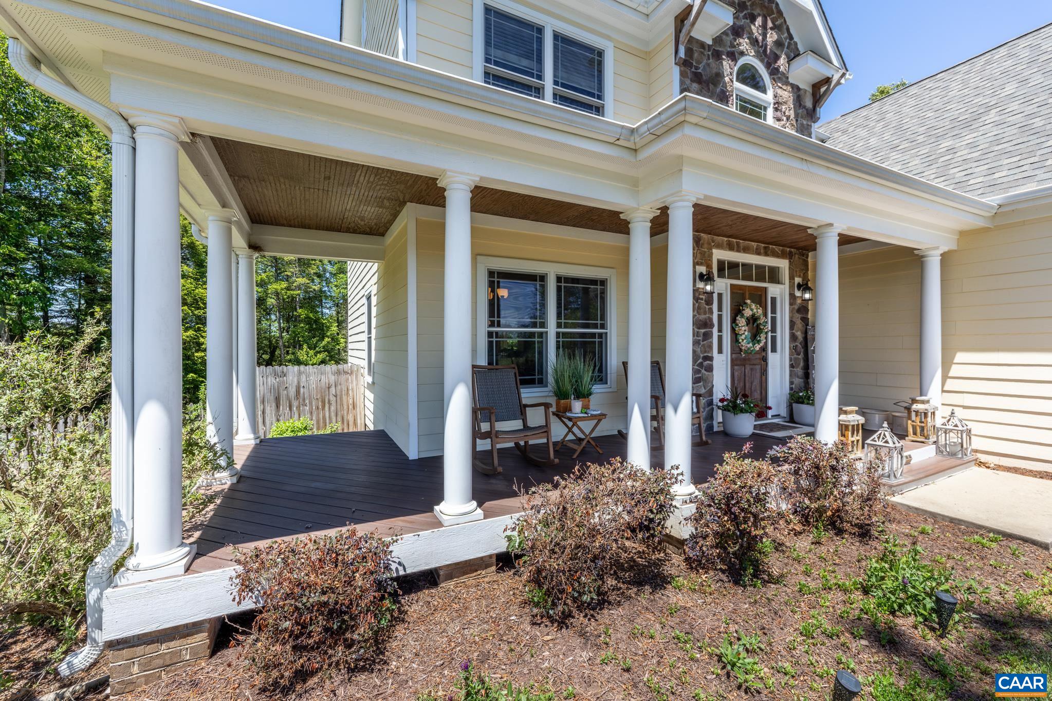 490 Two Rivers Drive Troy, VA 22974 - Photo 7 of 59 Stately Front Porch