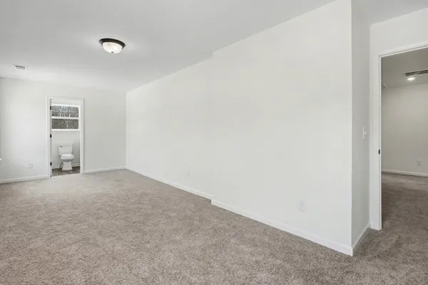 a view of empty room