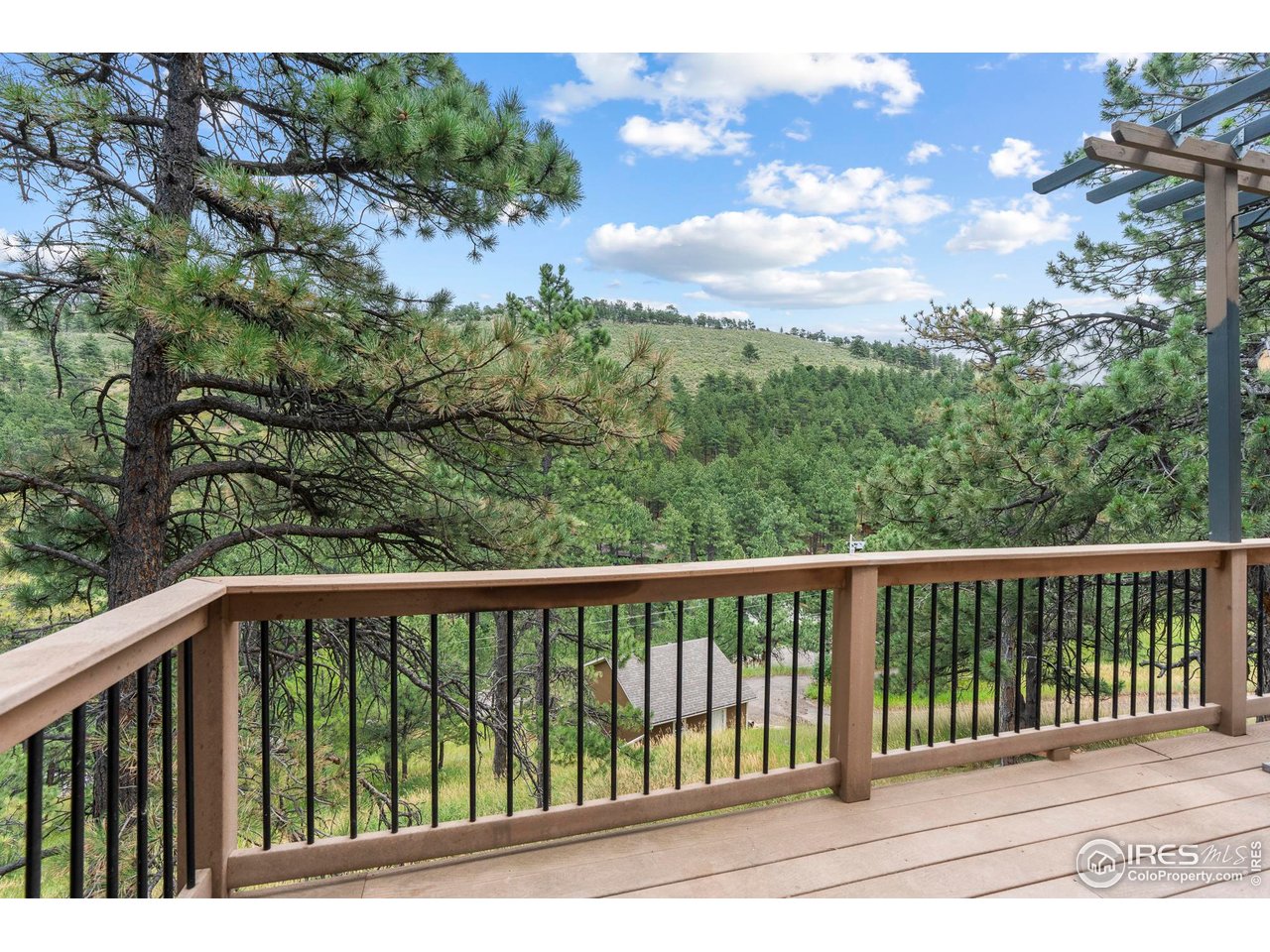 6521 Olde Stage Road Boulder, CO 80302 - Photo 16 of 47 a view of a balcony