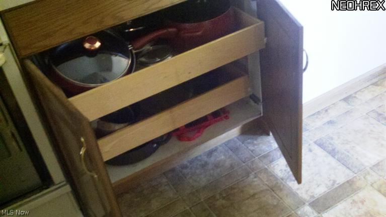 8202 Doylestown Road Sterling, OH 44276 - Photo 4 of 17 Pull-Out Drawers in Kitchen!